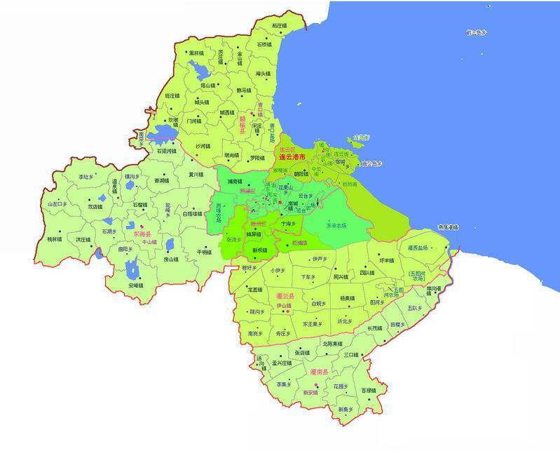 江蘇省連云港市，因連島與云臺山得名，中國優(yōu)秀旅游城市